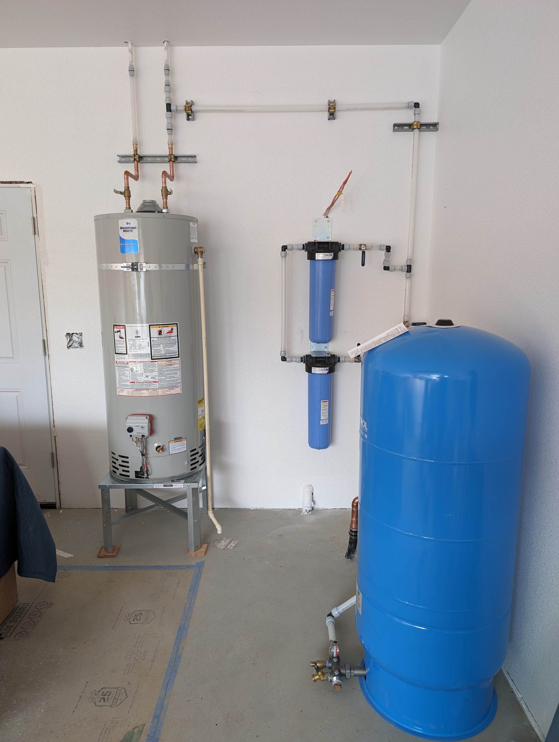 water heater installation